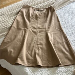 Elegant Tan Skirt